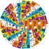 100-Sheets Kids Halloween Stickers for Kids and Adult, Vinyl Waterproof Halloween Pumpkin Stickers for Halloween Gifts and Kids Halloween Party Favors