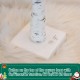 Christmas Decorations, 2FT Birch Tree with LED Lights, Warm White Light up Tree Lamp, Fairy Light Spirit Tree for Xmas Indoor Home Table Fireplace Decor, Battery Powered, 6H/18H Timer
