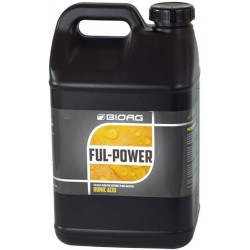 BioAg Ful-Power Liquid Organic Humic Acid Amendment | Increases Yield, Nutrient Uptake, Growth in Hydroponics, Soil, Soilless Media | Plant Food for Lawn, Hemp, Vegetables, Fruits, Flowers (2.5 gal)