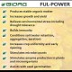 BioAg Ful-Power Liquid Organic Humic Acid Amendment | Increases Yield, Nutrient Uptake, Growth in Hydroponics, Soil, Soilless Media | Plant Food for Lawn, Hemp, Vegetables, Fruits, Flowers (2.5 gal)