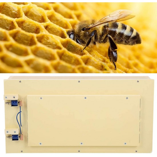 Wire Embedder, Electric Automatic Beekeeping Wire Embedder, Automatic Comb for Bee Hive Tool(110V, U.S. standard)