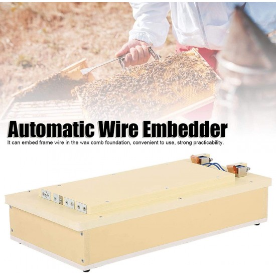 Beekeeping Supplies, Automatic Wire Embedder, Electric for Beekeepers(110V, U.S. standard)