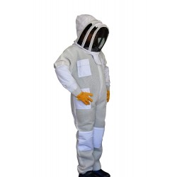 Oz Armour Ventilated Children, Kids Beekeeping Suit with Cowhide Gloves