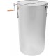 Aqur2020 Honey Extractor Stainless Steel Manual Honey Separator Centrifuge Beekeeping Accessory Stainless Steel Mesh Strainer Durable Highly Resistant Rust Oxidation