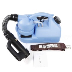 BTDH 1000W 7L/1.8Gallon 400ml/min Electric Fu-mi-gat-ion S-te-ril-izat-ion U-L-V Sp-ra-yer Distance 20ft-26ft in-se-ct Fo-g-ger w/ 20ft Power Cord&Carry Strap for Station School Restaurant Garden