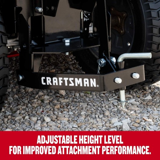 Craftsman CMXGZBF7124586 Garden Tractor Sleeve Hitch, Black