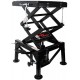 Pit Posse PP2551 Motorcycle ATV Scissor Floor Jack Lift Table Stand - 13 Inches Thru 36-Inch-High - Stable - Safe - Comfortable - 2 Years Warranty