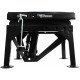 Pit Posse PP2551 Motorcycle ATV Scissor Floor Jack Lift Table Stand - 13 Inches Thru 36-Inch-High - Stable - Safe - Comfortable - 2 Years Warranty