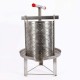 DYRABREST Bee Honey Press Extractor Stainless Steel Household Manual Honey Press Wax Press Beekeeping Tool Hand Crank Centrifuge Beekeeping Machine