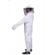 BeeAttire Ventilated Bee Suit 3 Layer Mesh Bee Protection New Light weight Ultra breeze Maximum protection for Professional Beginner beekeeper YKK zippers Full Beekeeping Costume with round hood (7XL)