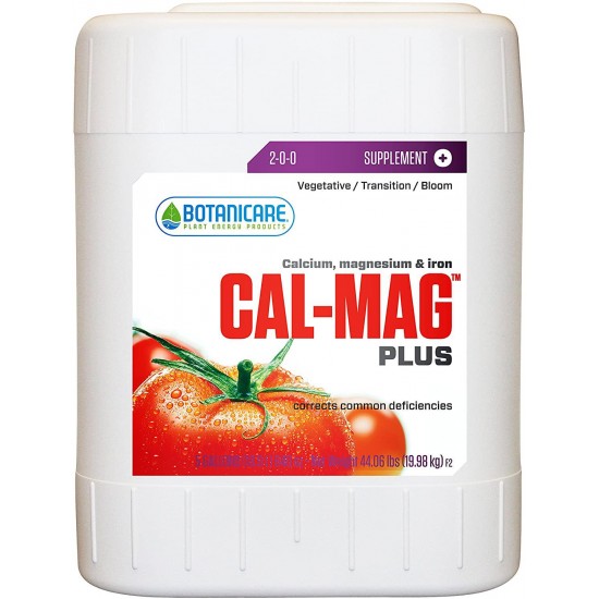 Botanicare HGC732125 Cal-Mag Plus Calcium, Magnesium & Iron Plant Supplement 5-Gallon