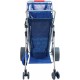 Rio Brands Beach Wonder Wheeler Deluxe Beach Utility Foldable Cart, Blue