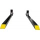 Titan Attachments Light Duty Clamp on Pallet Fork 60 Inch 1500 lb Capacity Loader Bucket Tractor Loader Easy to Install