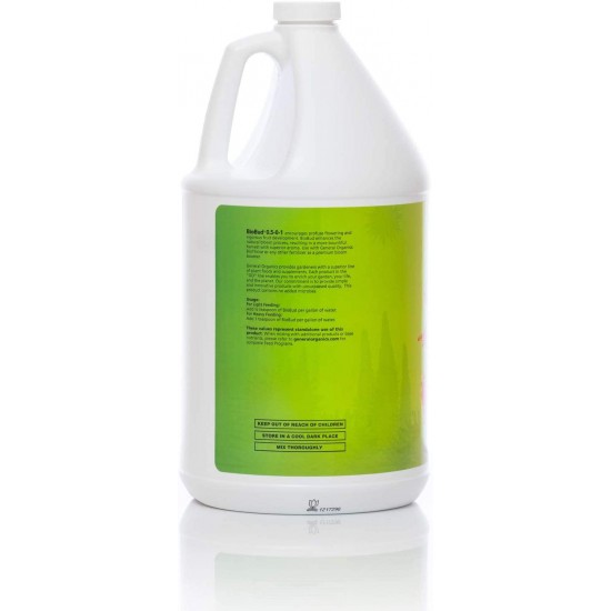 General Hydroponics GH5333 General Organics BioBud 0.5-0-1 Encourages Flowering & Fruit Development No Added Microbes, 1 Gallon