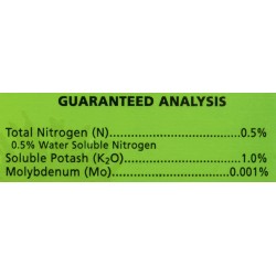 General Hydroponics GH5333 General Organics BioBud 0.5-0-1 Encourages Flowering & Fruit Development No Added Microbes, 1 Gallon