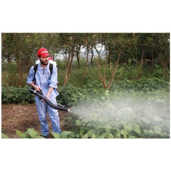 Ridgeyard 2-Strock Engine Gas Powered Backpack Sprayer Fogger Mist Blower Sprayer/Duster/Mist Blower with 14L Tank