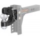 CURT 45920 Channel Mount Pintle Attachment with 2-5/16-Inch Ball, 13,000 lbs, Shank Required