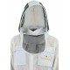 CocobeeUSA Ultra Ventilated Bee Suit - Clear View Fencing Veil YKK Zippers Ultra Light Weight & Maximum Protection Professional & Beginner Beekeepers Outfit-L