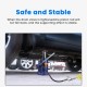 Anbull 20 Ton Air Hydraulic Bottle Jack, Blue Pneumatic Hydraulic Bottle Jack with Manual Hand Pump for Heavy Duty Auto Truck Repair