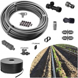 IRRIGATION-MART Garden Kit A-BV 1000ft 10 Rows Vegetables