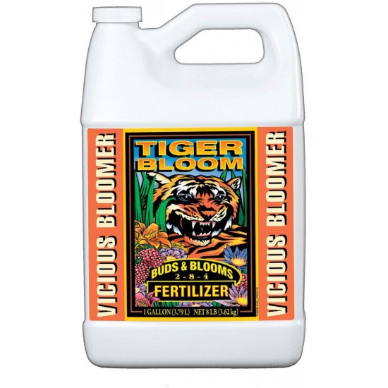 Fox Farm GLCMBX0005 Tiger Bloom Organic, Grow Big, 1 Gallon Combo Pack Fertilizer