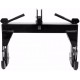 XtremepowerUS Heavy Duty 3-Point Quick Hitch Category 1 Farming Tractor Construction Implement Attachments Hook