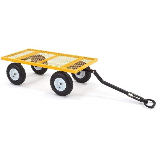 Gorilla Carts Heavy-Duty Steel Utility Cart with Removable Sides and 13