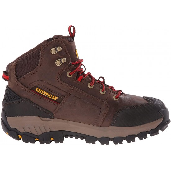 Caterpillar Men's Navigator Mid Waterproof Work 6 Inch Waterproof Soft Toe