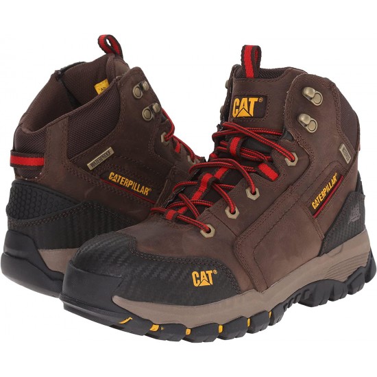 Caterpillar Men's Navigator Mid Waterproof Work 6 Inch Waterproof Soft Toe