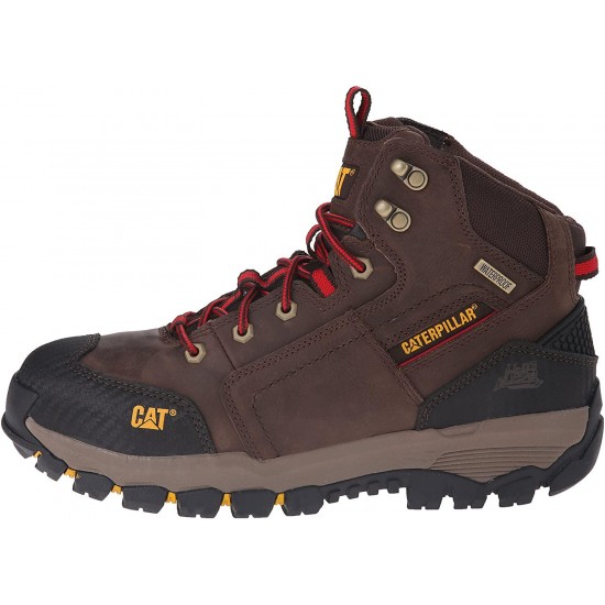 Caterpillar Men's Navigator Mid Waterproof Work 6 Inch Waterproof Soft Toe