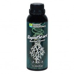 General Hydroponics HGC726865 RapidStart Rooting Enhancer Promotes Root Growth For Seedlings, Starts & Transplanting 1 Liter