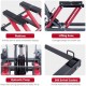 Goplus Motorcycle ATV Hydraulic Scissor Lift Jack Stand Quad Dirt Street Bike Hoist 1500 Lbs