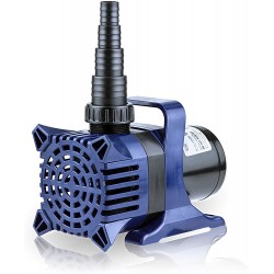 Alpine Corporation Alpine PAL2100 Cyclone Pump-2100 Fountains, Waterfalls, and Water Circulation Pond Pump, 2100 GPH, Black & Blue