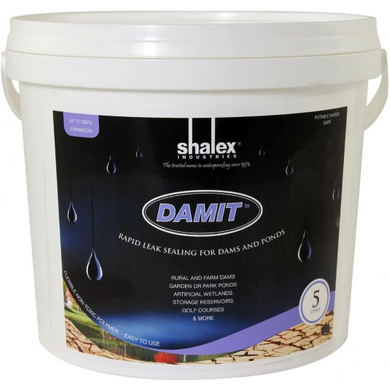 DamIt - Rapid Leak Sealer for Dams and Ponds 5L