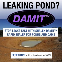 DamIt - Rapid Leak Sealer for Dams and Ponds 15L