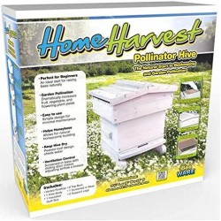 Ware Manufacturing 18002 Home Harvest Bee Pollinator Hive, White