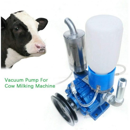 Milking Machine Vacuum Pump, 250 L/Min Portable Cow Goat Milking Machine Vacuum Pump Milker Bucket Milking Machine Livestock Milking Equipment