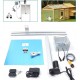 DYRABREST Chicken Coop Door Automatic Opener Kit 12V Safety Sensor Timer Operated Rainproof Outdoor with Timer Controller for Chicken Coops and Ducks