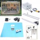 DYRABREST Chicken Coop Door Automatic Opener Kit 12V Safety Sensor Timer Operated Rainproof Outdoor with Timer Controller for Chicken Coops and Ducks