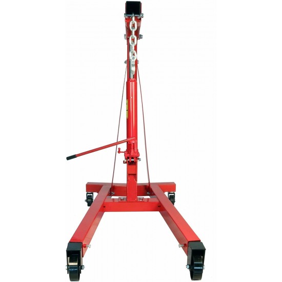 Dragway Tools 3 Ton 6000 LB Heavy Duty Engine Hoist Cherry Picker Shop Crane