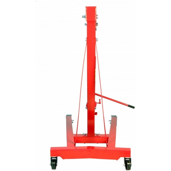 Dragway Tools 3 Ton 6000 LB Heavy Duty Engine Hoist Cherry Picker Shop Crane