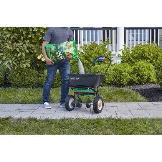 Scotts Green Max Lawn Food - Lawn Fertilizer Plus Iron Supplement Builds Thick, Green Lawns - Deep Greening in 3 Days - Covers 10,000 sq. ft.