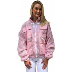 Pink Fully Ventilated Beekeeping Jacket