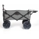 Mac Sports Collapsible Heavy Duty All Terrain Utility Wagon w/Table, Gray