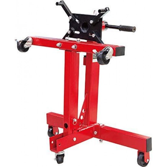 BIG RED T26801 Torin Steel Rotating Engine Stand with 360 Degree Rotating Head and Folding Frame: 3/4 Ton (1,500 lb) Capacity, Red