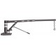 Stark 1/2 Ton Capacity Pickup Truck Extra Lift Hoist Load Crane Telescopic 1100lbs Extension Lock Position Swivel Base