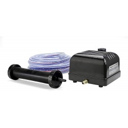 Aquascape Pro Air 20 Pond Aerator and Aeration Kit with Tubing and Self-Cleaning Diffuser, Out-door Rated| 61009