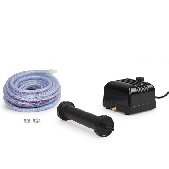 Aquascape Pro Air 20 Pond Aerator and Aeration Kit with Tubing and Self-Cleaning Diffuser, Out-door Rated| 61009