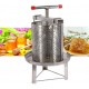 Gdrasuya10 Honey Press Extractor Small Stainless Steel Household Manual Honey Press Paraffin Machine Press Beekeeping Tool Diameter 24cm for Home, Restaurant, Large and Small Bee Farms