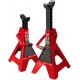 BIG RED Torin Hydraulic Trolley Floor Jack Combo with 2 Jack Stands, 2 Ton Capacity (T82001)